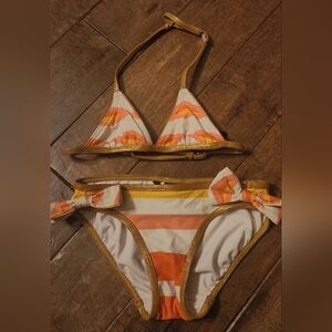 Marc Jacobs Kids Swim Bikini - Orange and Gold